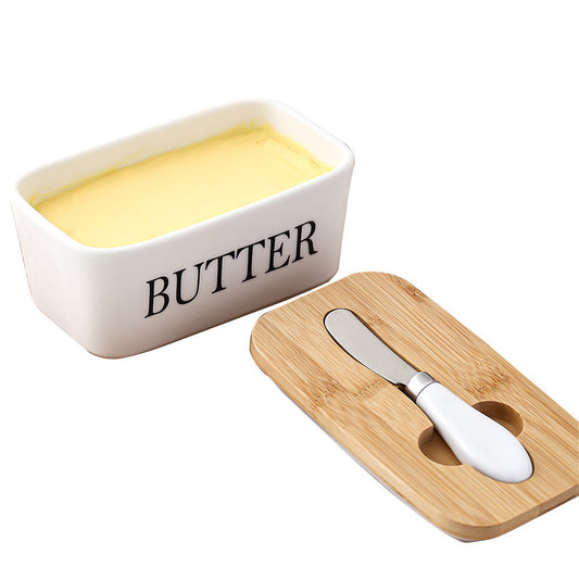 Bamboo Butter Box