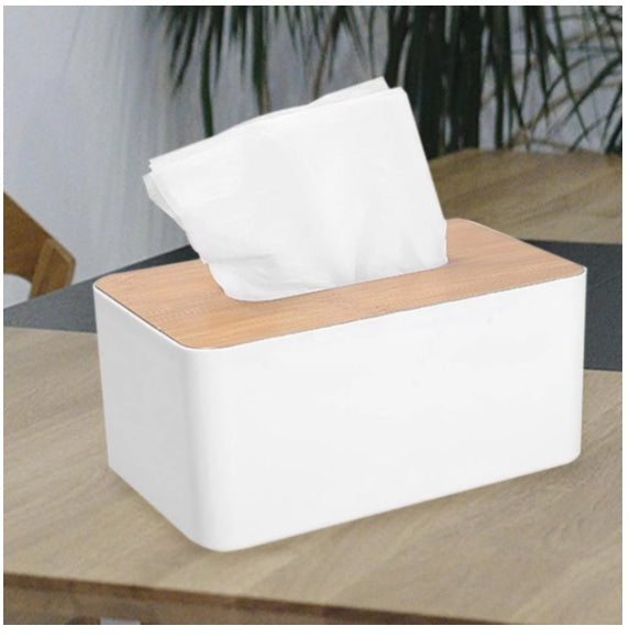 Waterproof Bamboo Woode Tissue Box